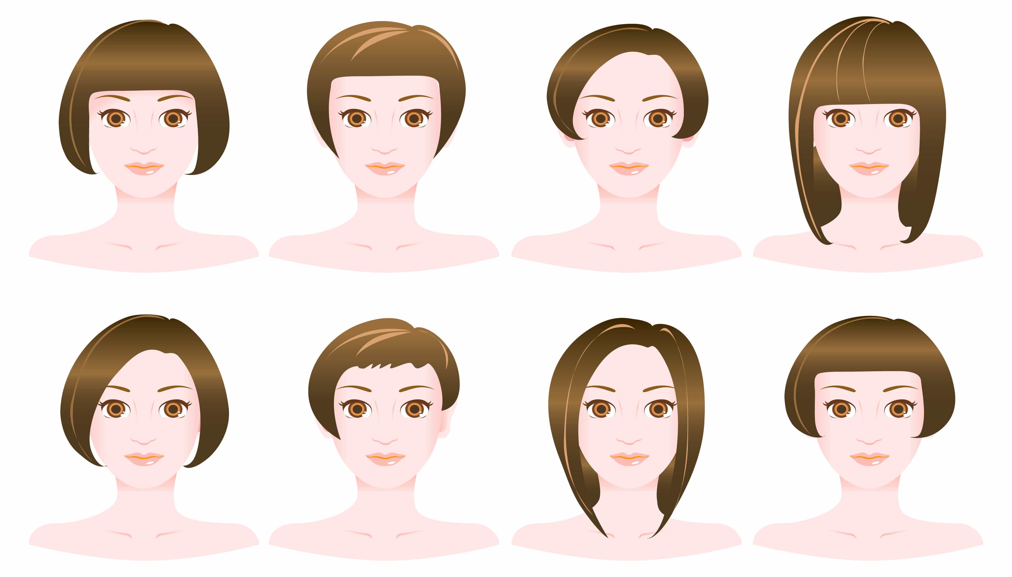 O visagismo avalia, entre outros fatores, os melhores cortes de cabelo de acordo com o formato do rosto.