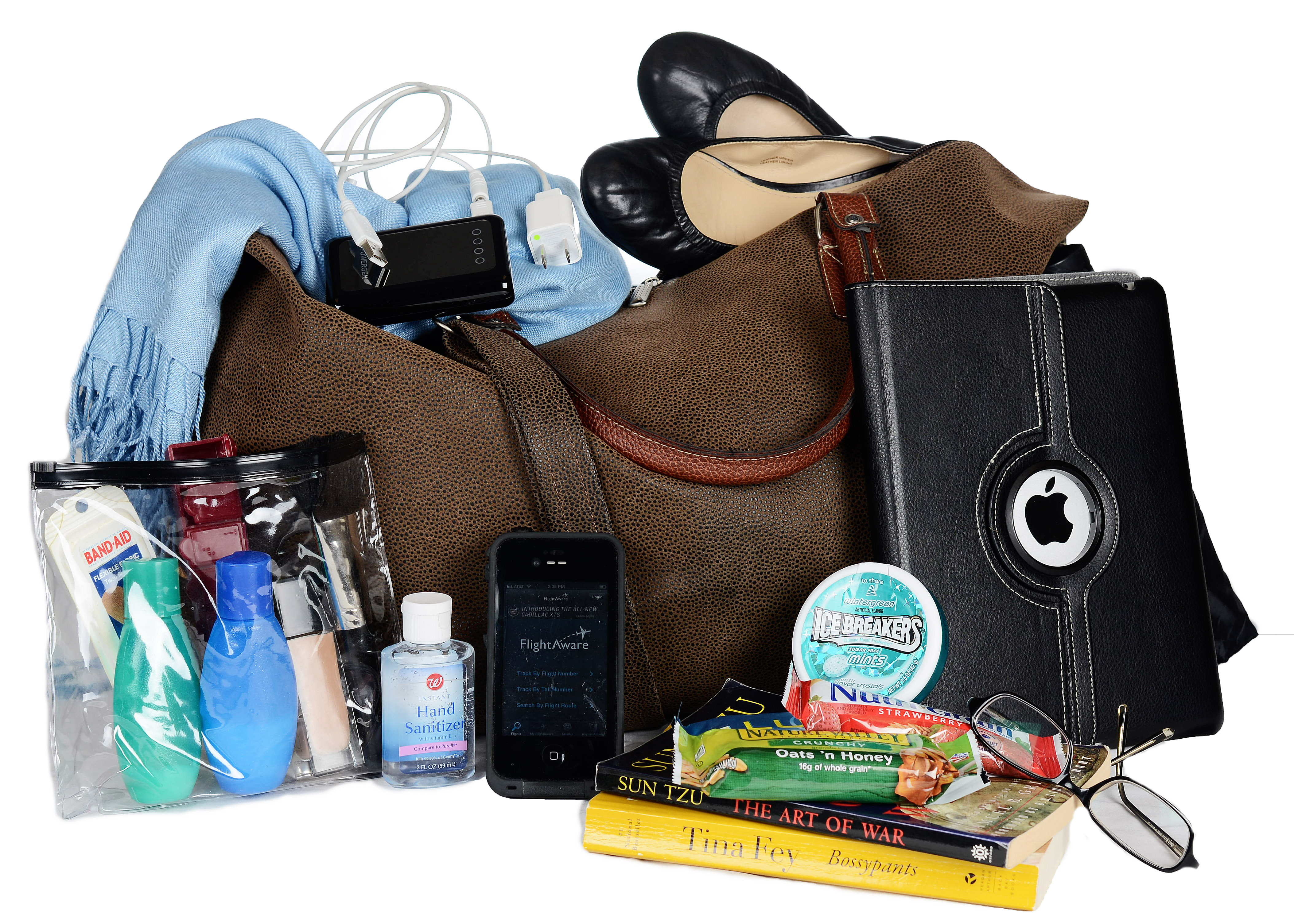 Na mala de mão devem ir os itens de primeira necessidade. Assim, no caso de extravio da bagagem despachada você vai conseguir se virar bem.