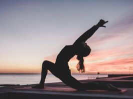 Os benefícios da yoga.